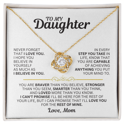 To My Daughter - Love Mom - Beautiful Gift Set - SS556M
