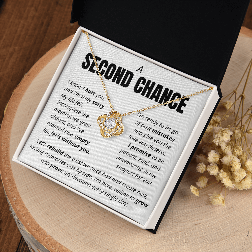 A Second Chance - Love Knot Necklace