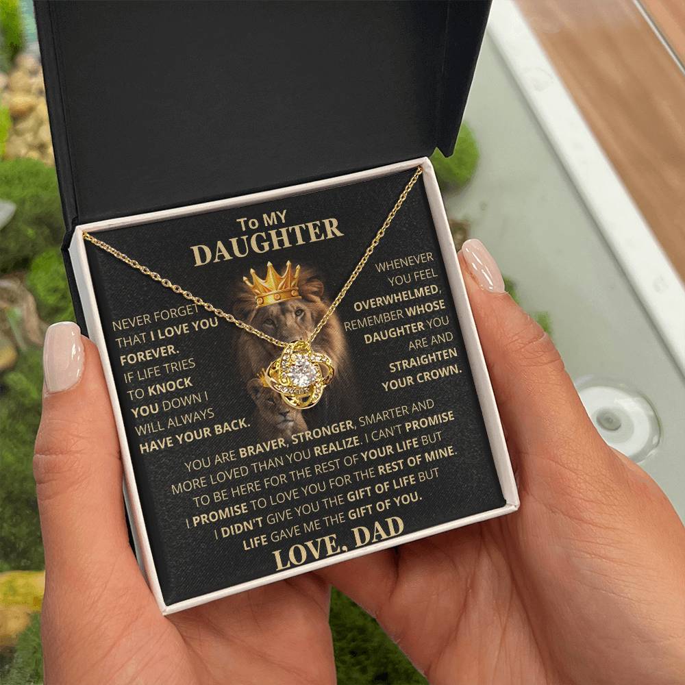 Heartfelt Gift from Dad to Daughter - Life Gave Me The Gift Of You