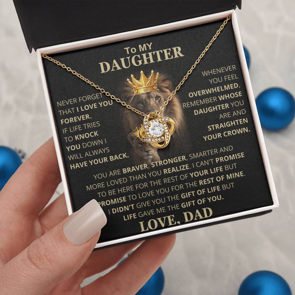 Heartfelt Gift from Dad to Daughter - Life Gave Me The Gift Of You