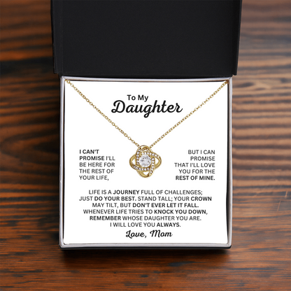 To My Daughter - Love Mom - Rest Of Mine - Beautiful Gift Set - CFG433