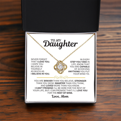 To My Daughter - Love Mom - Beautiful Gift Set - SS556M