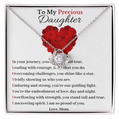 To My Daughter - I Love you Forever - Charming Family Gift