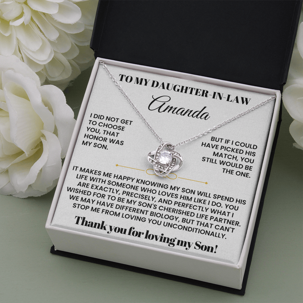 Daughter-in-law - Love Knot Gift Set - CFG251