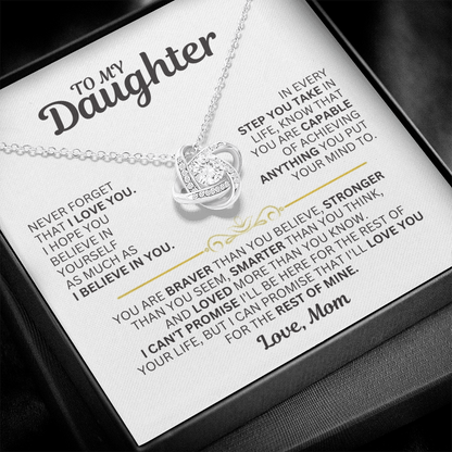 To My Daughter - Love Mom - Beautiful Gift Set - SS556M