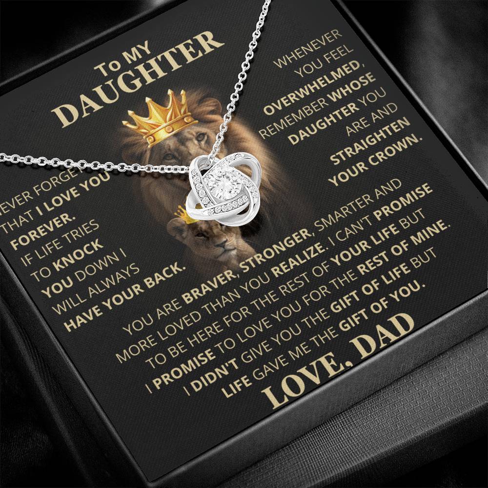 Heartfelt Gift from Dad to Daughter - Life Gave Me The Gift Of You