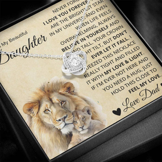 Everlasting Bond Necklace Gift For Daughter