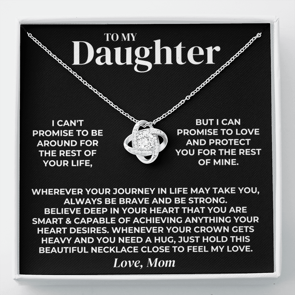 To My Daughter - Love Mom - Necklace Gift Set