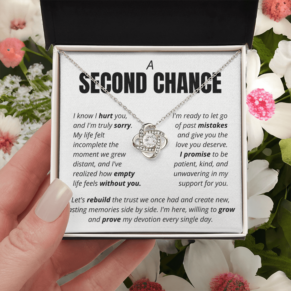 A Second Chance - Love Knot Necklace