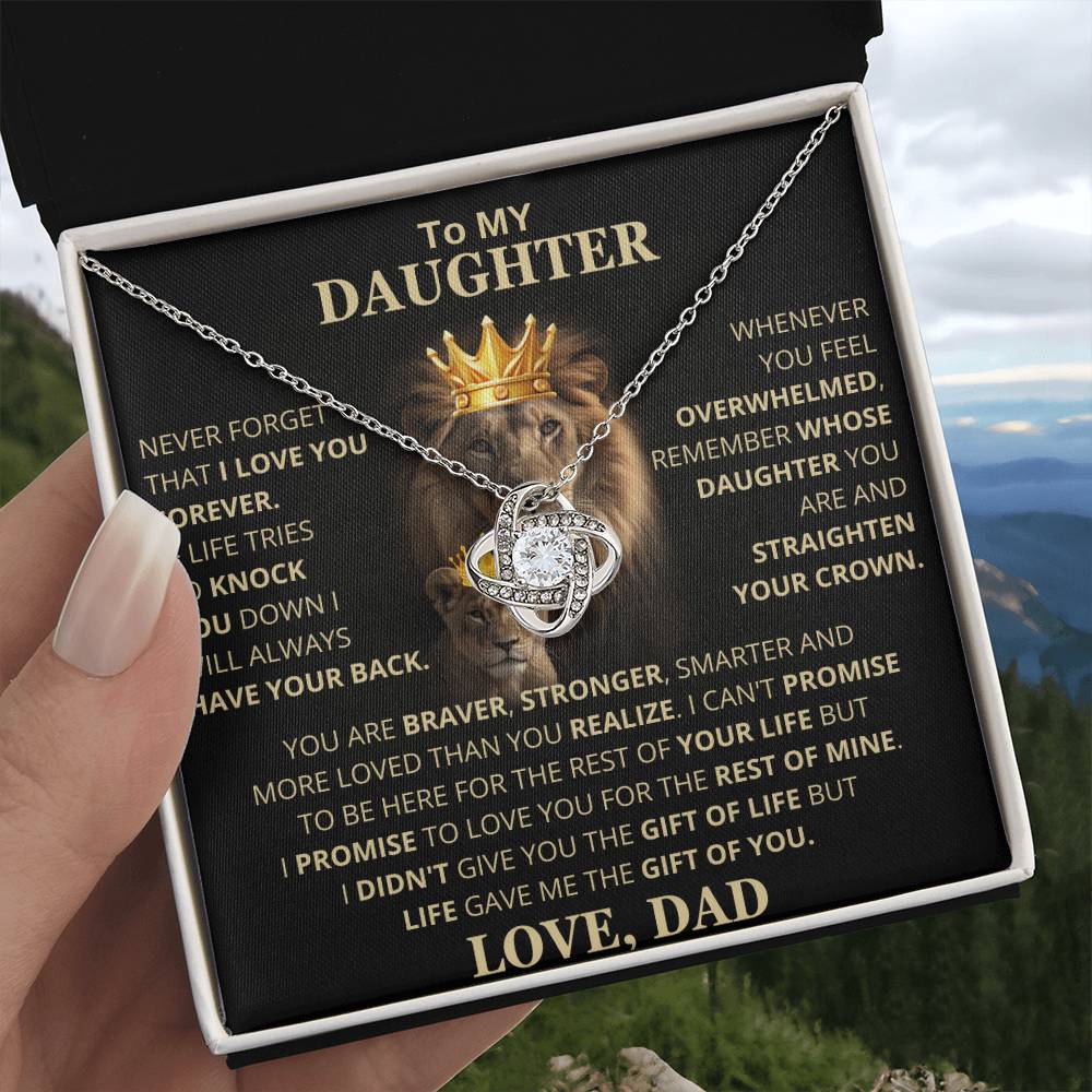 Heartfelt Gift from Dad to Daughter - Life Gave Me The Gift Of You