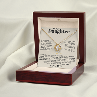 To My Daughter - Love Knot Gift Set - From Mom - CFG204LKM