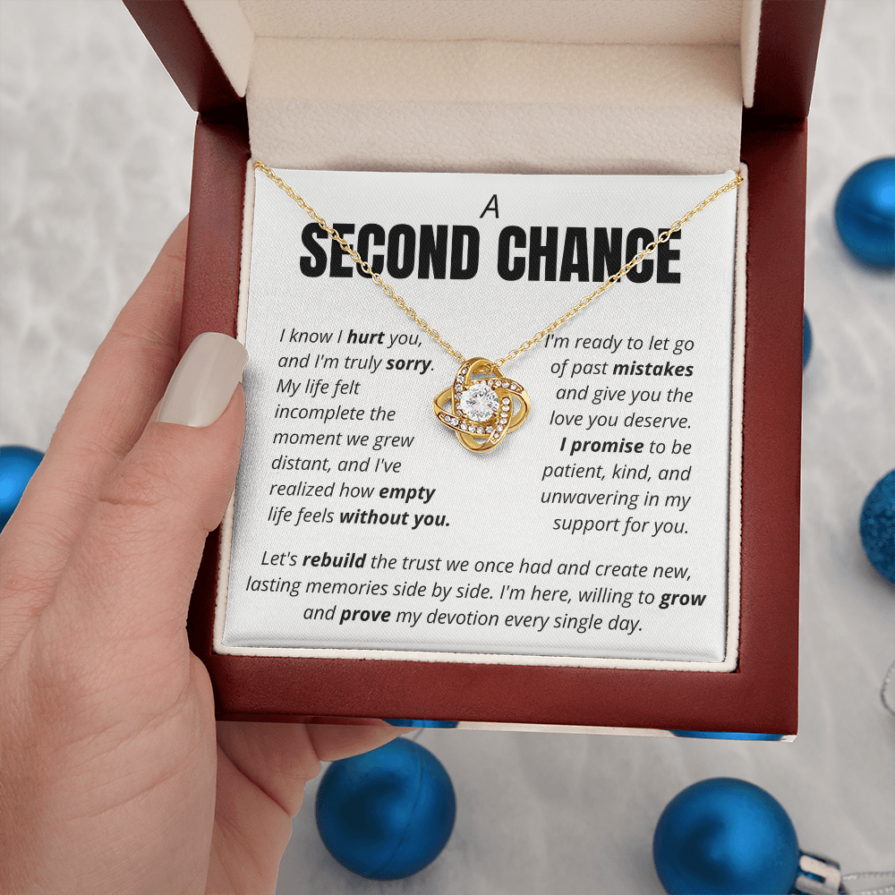 A Second Chance - Love Knot Necklace