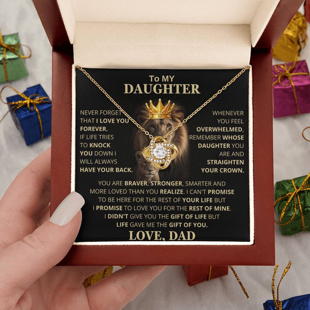 Heartfelt Gift from Dad to Daughter - Life Gave Me The Gift Of You