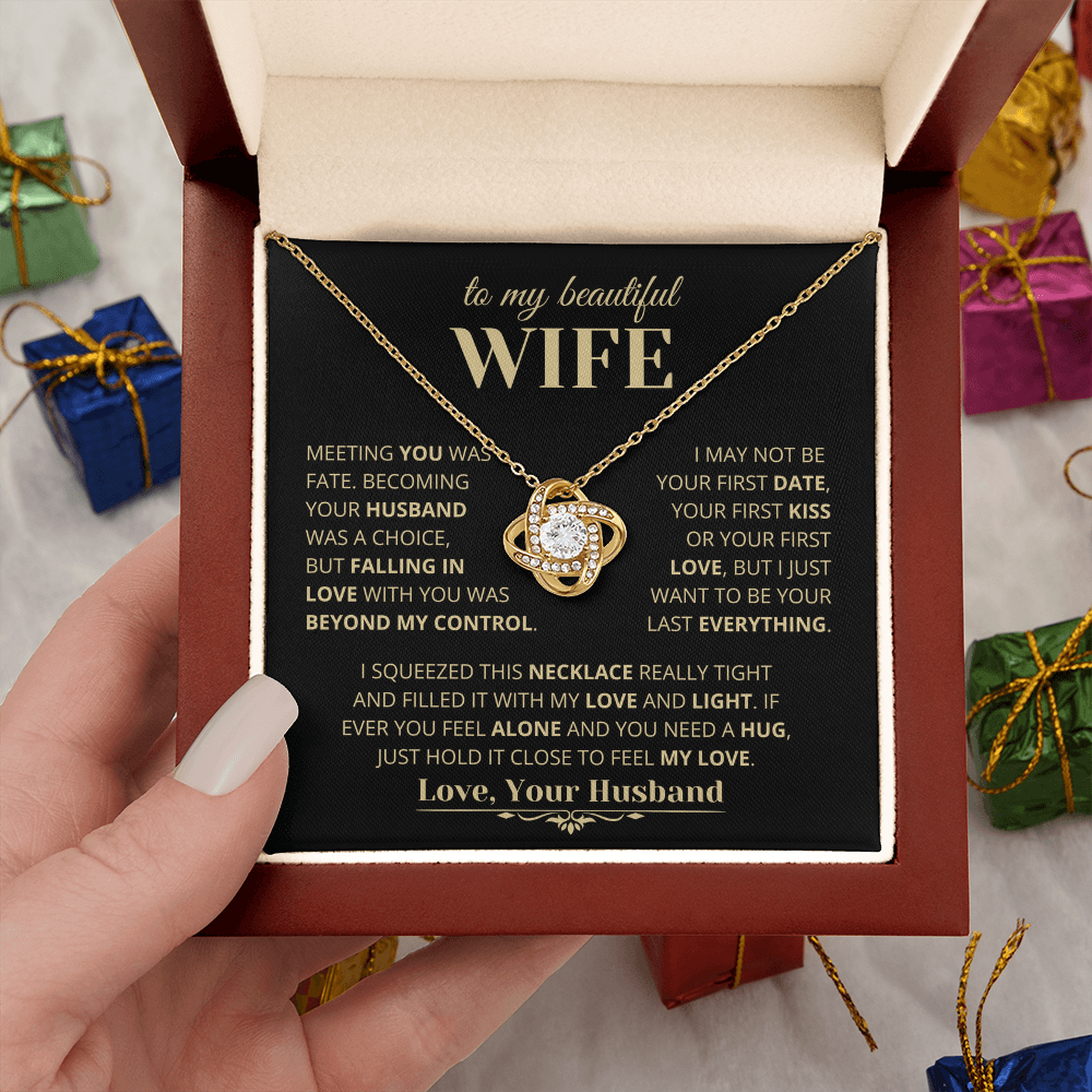 Beautiful Gift For Wife, "Meeting You Was Fate"