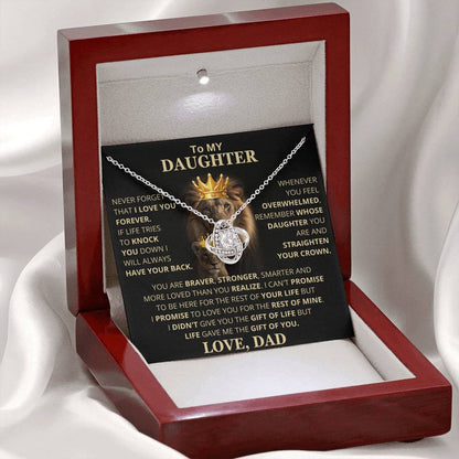 Heartfelt Gift from Dad to Daughter - Life Gave Me The Gift Of You