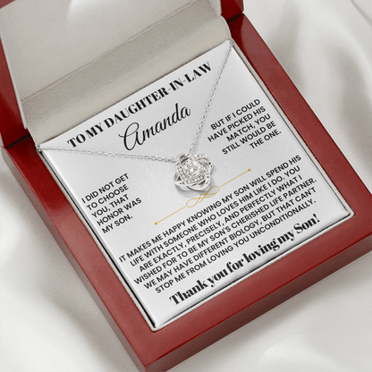 Daughter-in-law - Love Knot Gift Set - CFG251
