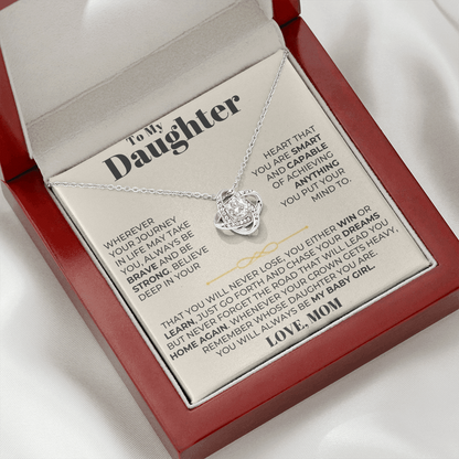 To My Daughter - Love Knot Gift Set - From Mom - CFG204LKM