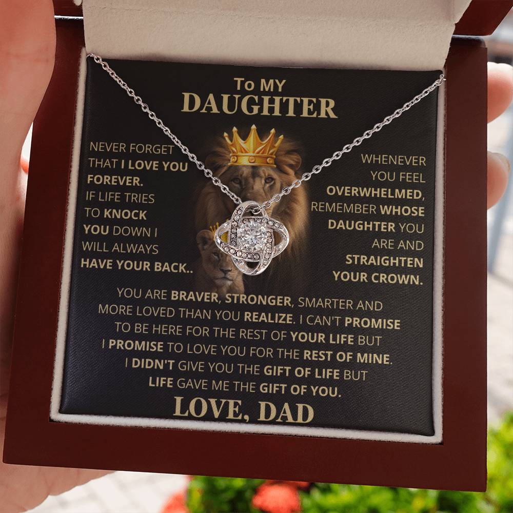 Heartfelt Gift from Dad to Daughter - Life Gave Me The Gift Of You