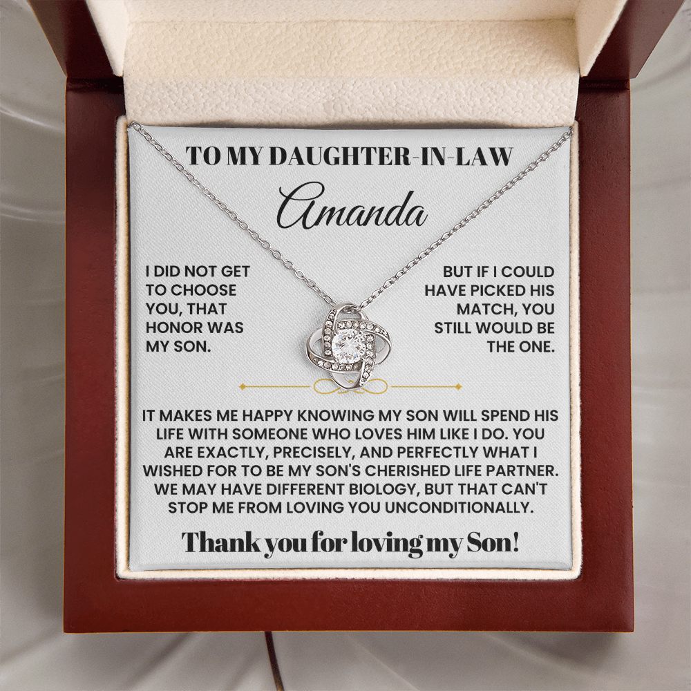 Daughter-in-law - Love Knot Gift Set - CFG251