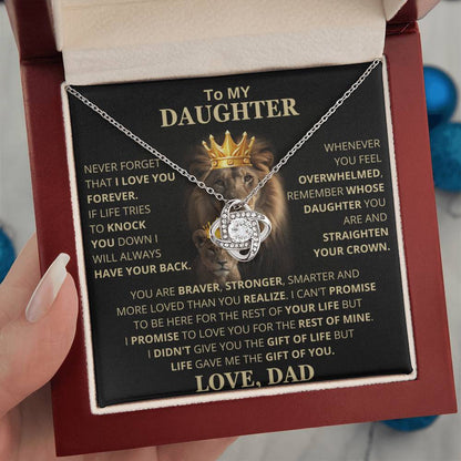 Heartfelt Gift from Dad to Daughter - Life Gave Me The Gift Of You