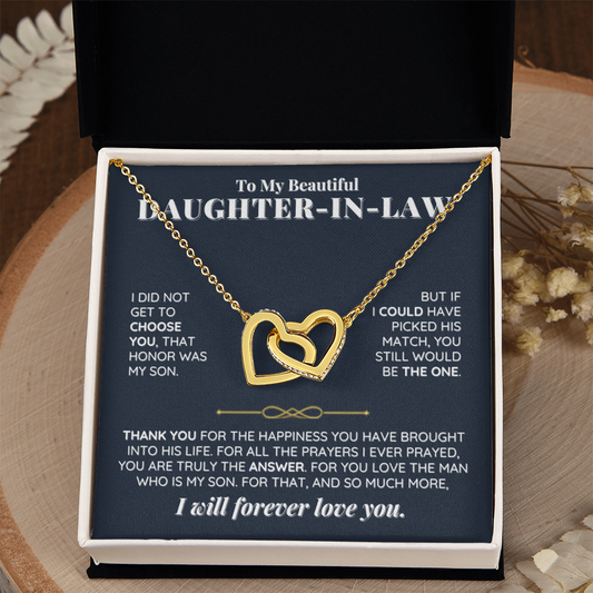 To My Daughter-in-law - Thank you for loving my son - Gift Set -CFG232