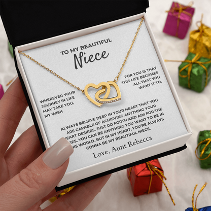 To My Beautiful Niece - Personalized Gift Set