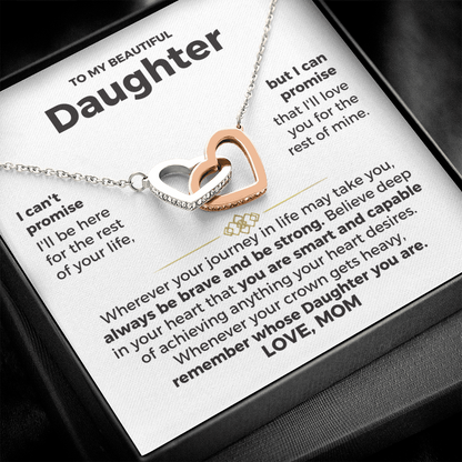 To My Daughter - Love Mom - Beautiful Gift Set
