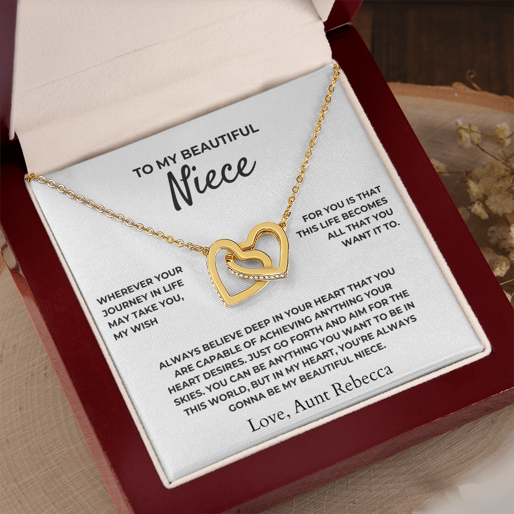 To My Beautiful Niece - Personalized Gift Set