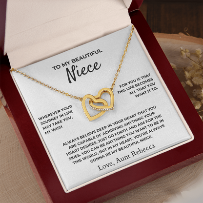 To My Beautiful Niece - Personalized Gift Set
