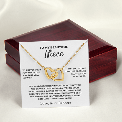 To My Beautiful Niece - Personalized Gift Set