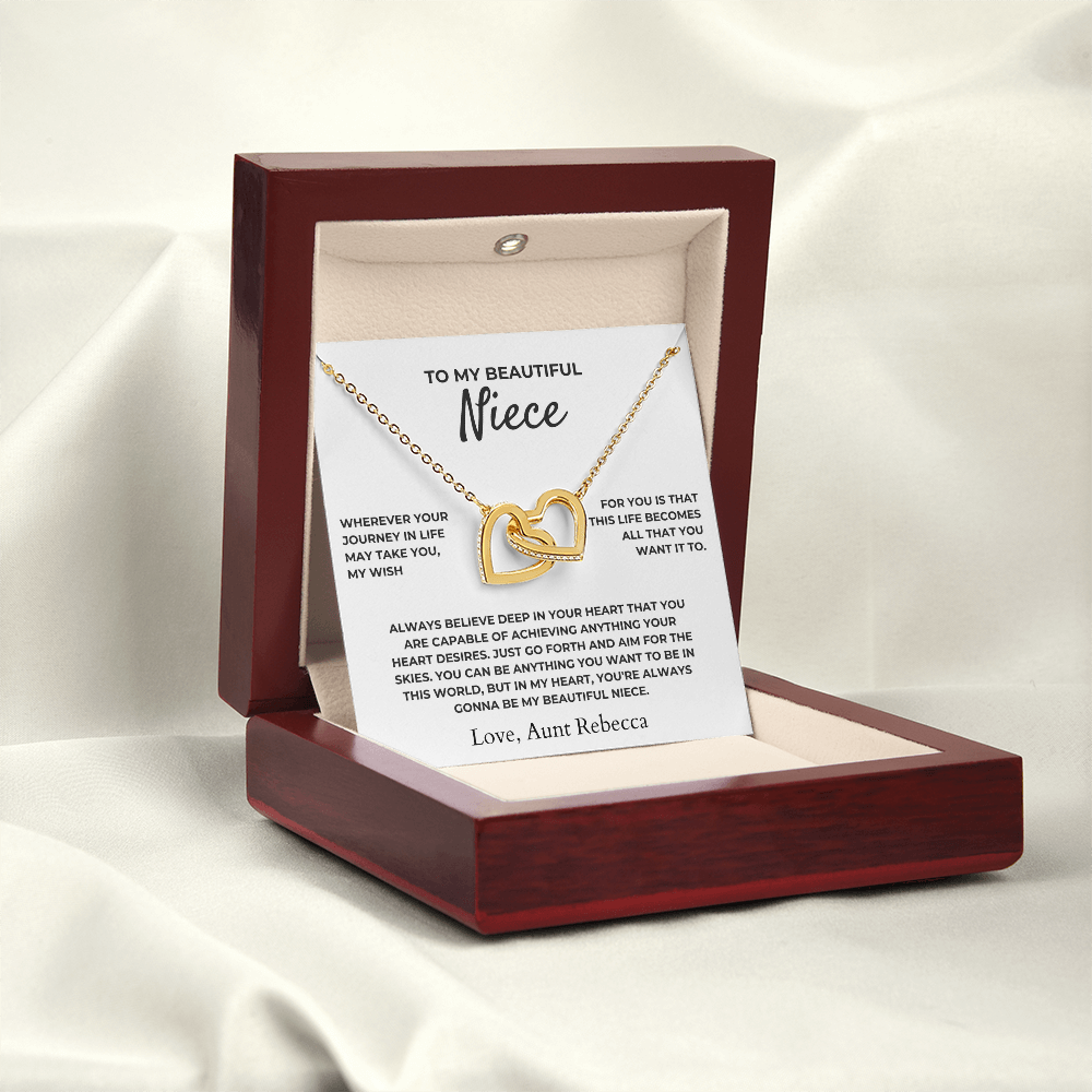 To My Beautiful Niece - Personalized Gift Set