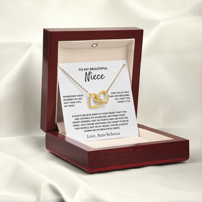 To My Beautiful Niece - Personalized Gift Set