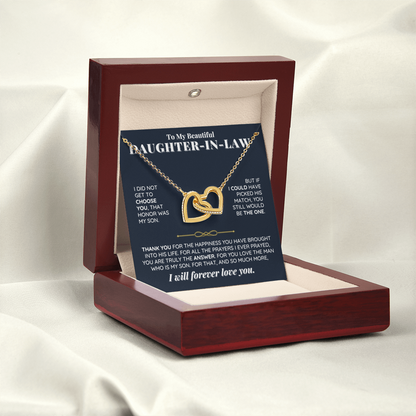 To My Daughter-in-law - Thank you for loving my son - Gift Set -CFG232