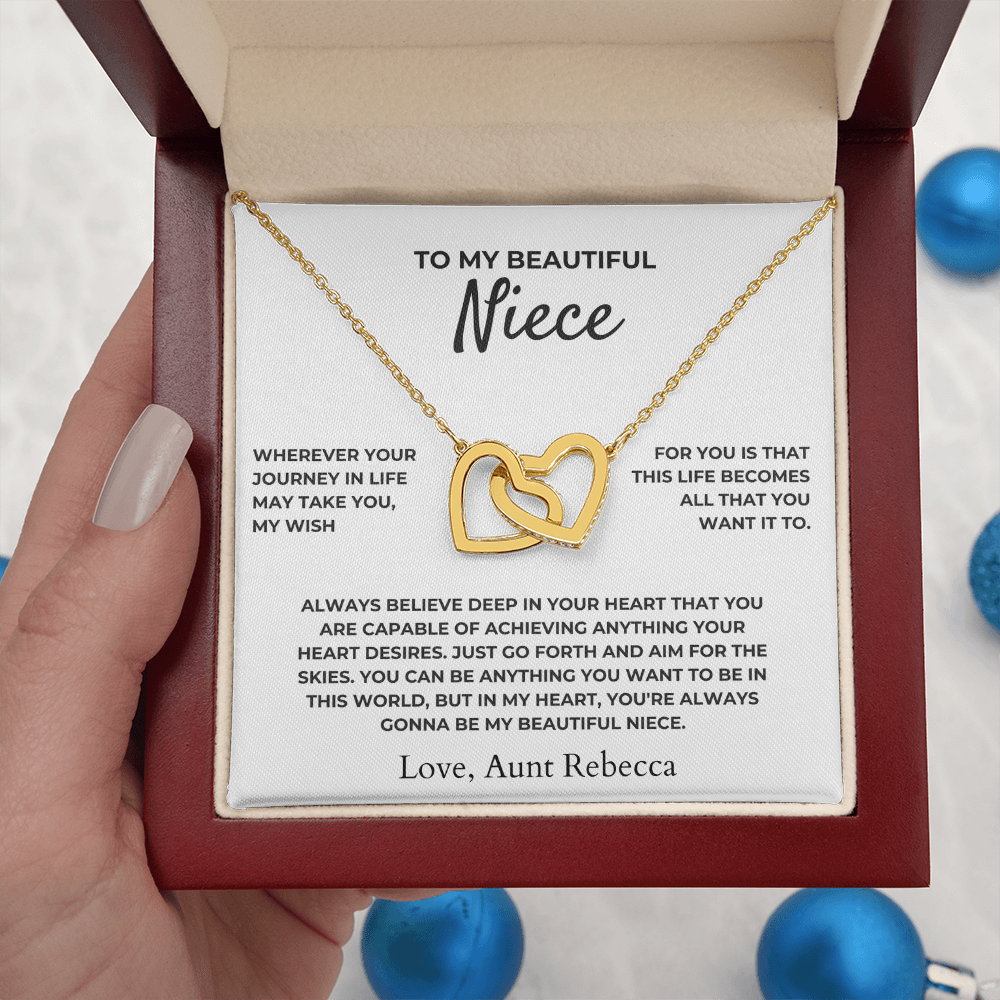 To My Beautiful Niece - Personalized Gift Set