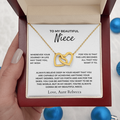 To My Beautiful Niece - Personalized Gift Set