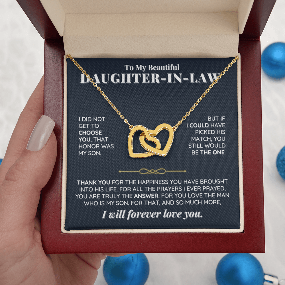 To My Daughter-in-law - Thank you for loving my son - Gift Set -CFG232