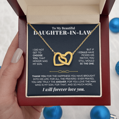 To My Daughter-in-law - Thank you for loving my son - Gift Set -CFG232