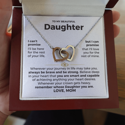 To My Daughter - Love Mom - Beautiful Gift Set