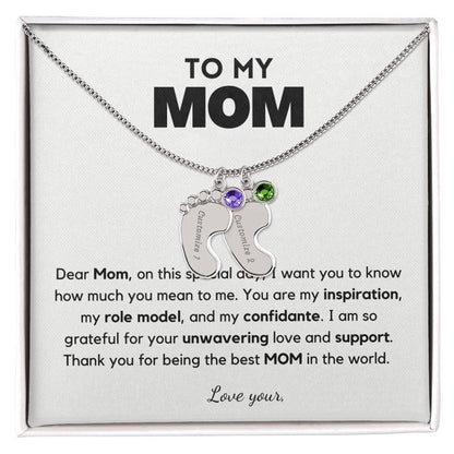 To My Mom - I LOV YOU - Charming Family Gift
