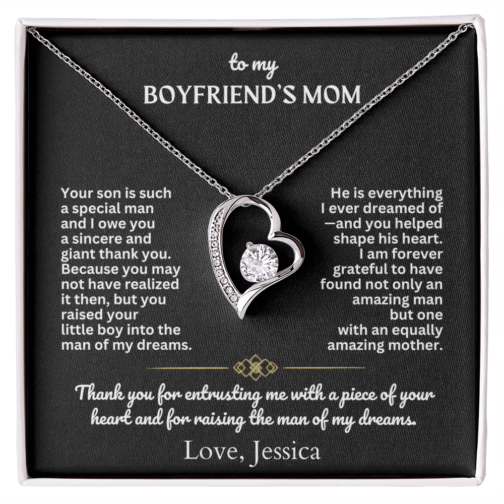 To My Boyfriend's Mom - Forever Love Gift Set