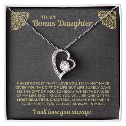 To My Bonus Daughter - Never Forget That I Love You - Gift Set