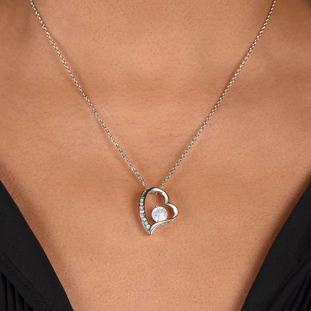 To My Granddaughter - Love Grandpa - Forever Love Necklace Gift Set