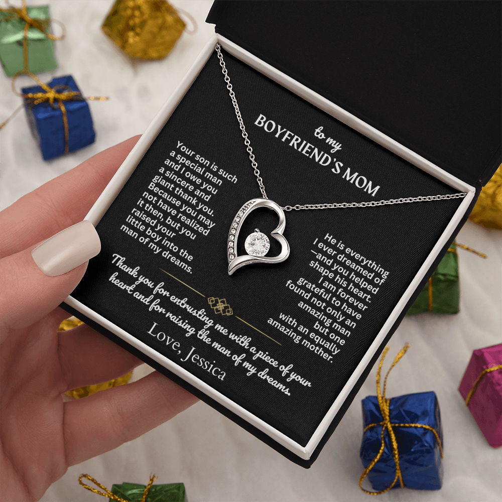 To My Boyfriend's Mom - Forever Love Gift Set