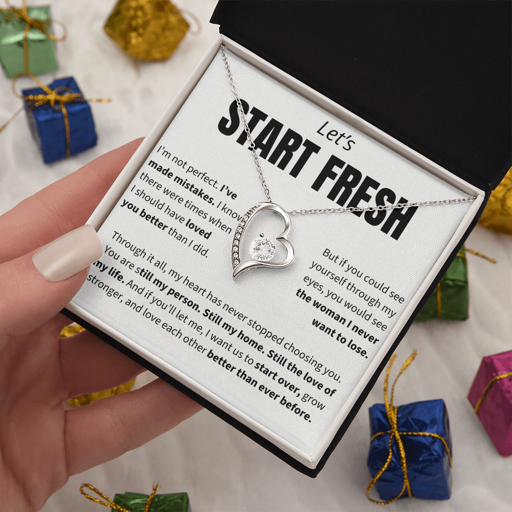 Let's Start Fresh - Forever Love Necklace