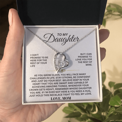 To My Daughter - Love, Mom - Beautiful Forever Love Gift Set