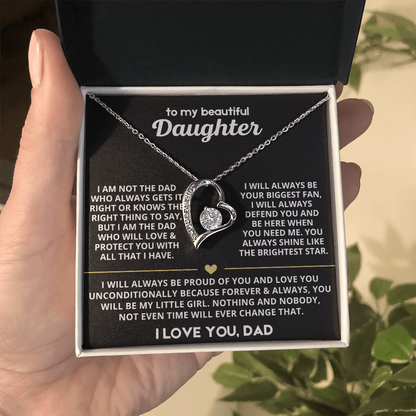 To My Daughter - Love Dad - Biggest Fan