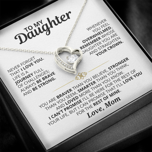 To My Daughter - Love Mom - Forever Love Gift Set