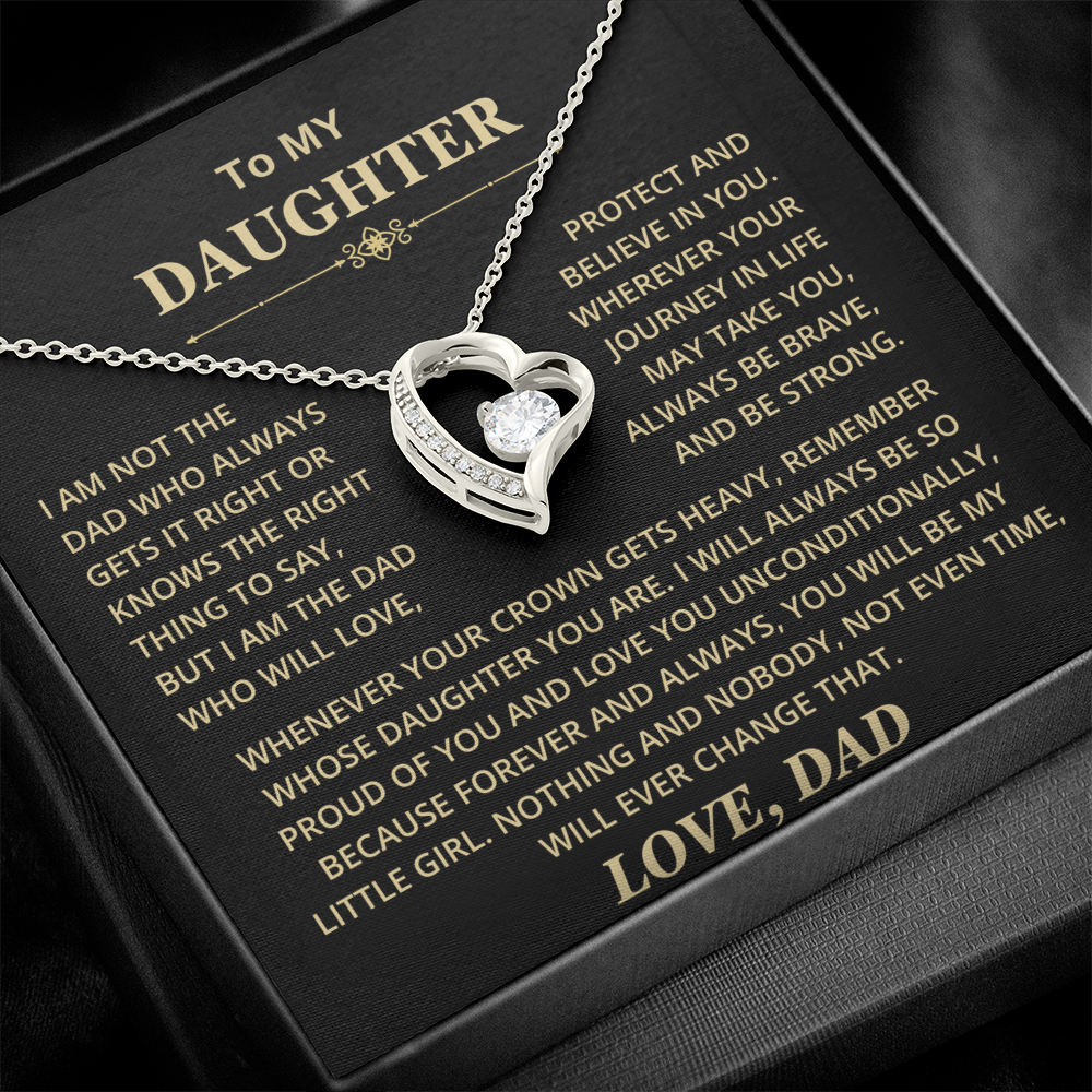 Daughter Gift From Dad, "I am Not The Dad Who Always Gets it Right"