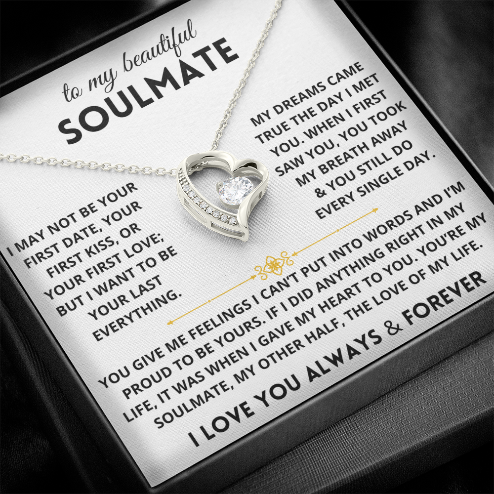 To My Beautiful Soulmate - Necklace Gift Set - CFG301