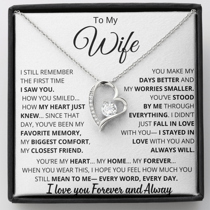 To My Wife – Will Always Love You